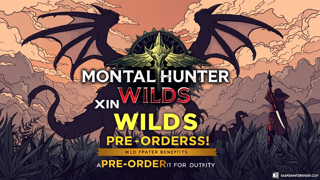 와일즈 출시 정보 & 예약 (illustration 스타일)