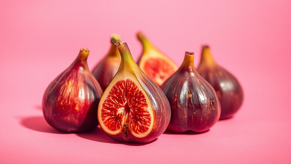 무화과 칼로리 및 다이어트 효과 (realistic 스타일)
