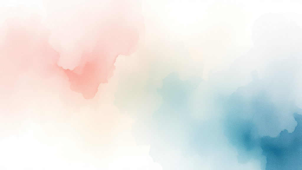 신청 기간 및 납부 기한 (watercolor 스타일)