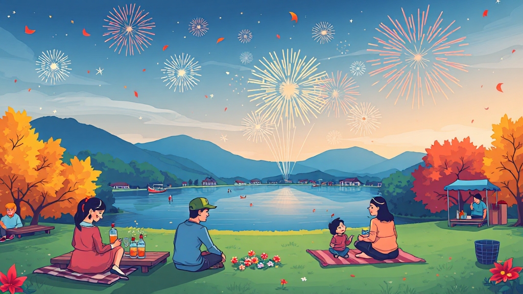 축제 개요: 핵심 정보 (cartoon 스타일)