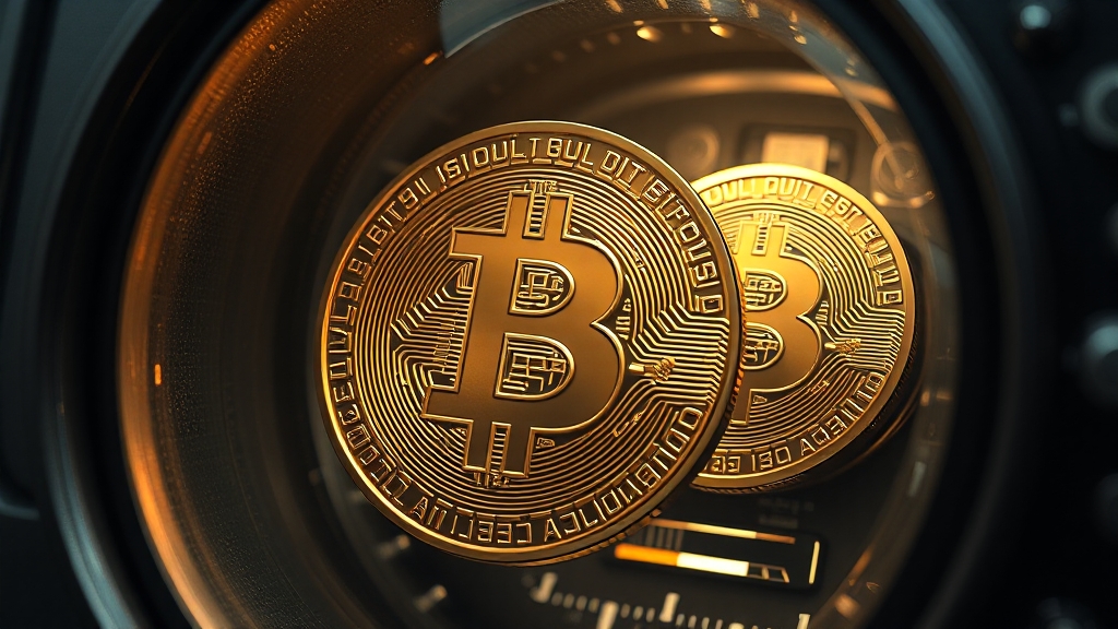 비트코인, 업그레이드 필요성은? (realistic 스타일)