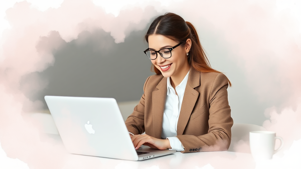 구직활동, 어떻게 인정받을 수 있나요? (watercolor 스타일)