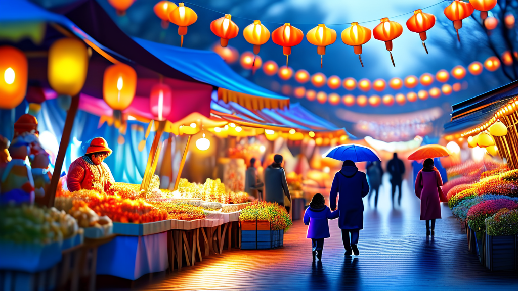 플리마켓 관련 행사 및 이벤트 정보 (realistic 스타일)