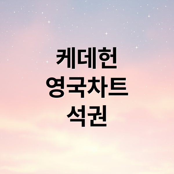 케데헌
영국차트
석권 (케데헌 OST 오피셜차트)