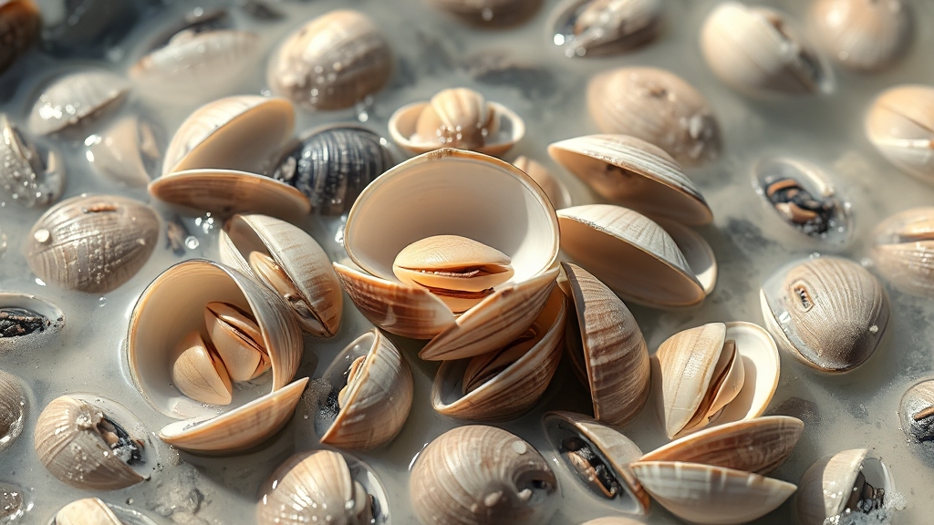 꼬막 해감 & 손질, 맛의 기본! (realistic 스타일)