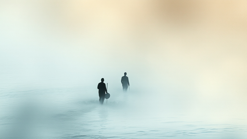 탁류, 흐려진 세상 (watercolor 스타일)