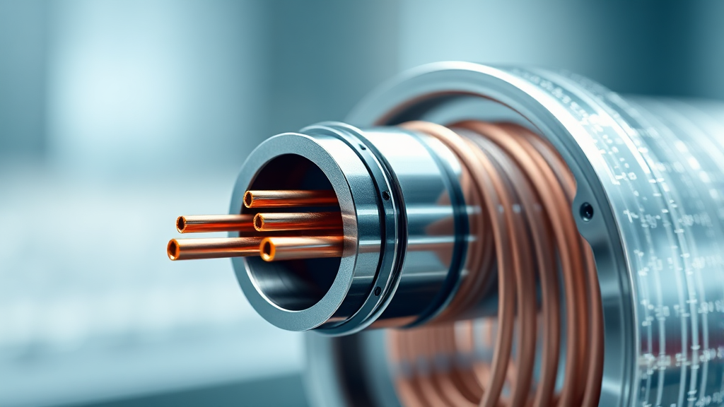 초전도 선재 기술력과 성장 가능성 (realistic 스타일)