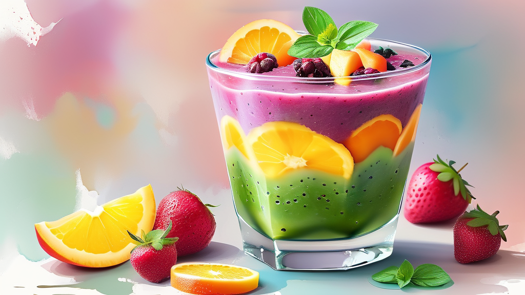 해독키트 섭취 방법 및 효과적인 활용법 (watercolor 스타일)