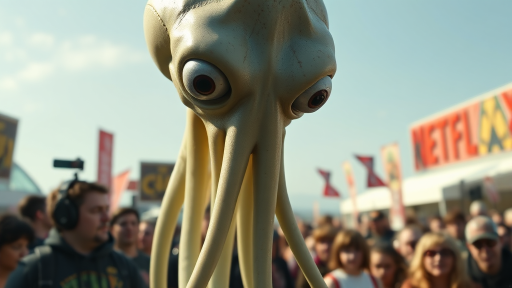 넷플릭스 팬 이벤트, 프로그램은? (realistic 스타일)