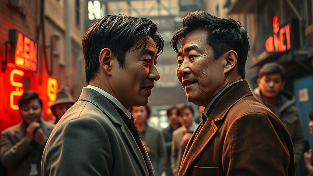 촬영 비하인드 스토리: 제작 과정 (realistic 스타일)