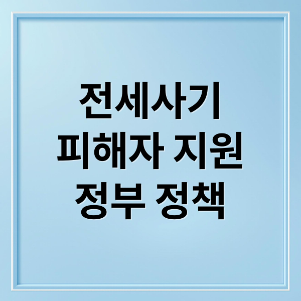 전세사기
피해자 지원
정부 정책 (전세 사기 정부 지원)