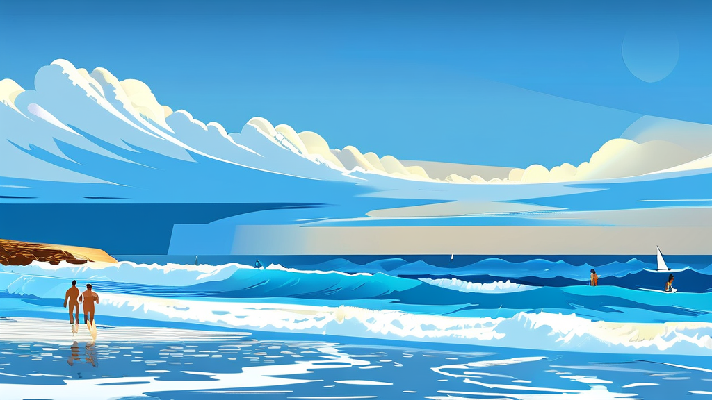 바다 날씨 앱 활용 꿀팁 & 자주 묻는 질문 (illustration 스타일)