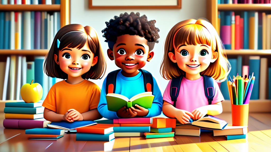 교육급여 바우처, 어디서 사용할 수 있나요? (사용처 안내) (illustration 스타일)