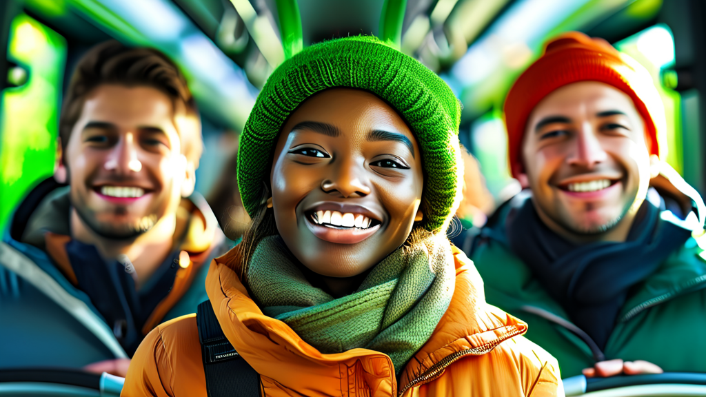 기후동행카드, 가져올 변화와 가치 (realistic 스타일)