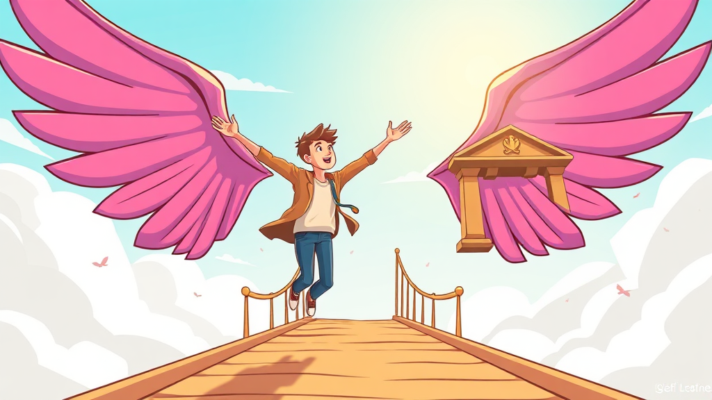 기존 정책대출과 뭐가 다를까? (cartoon 스타일)