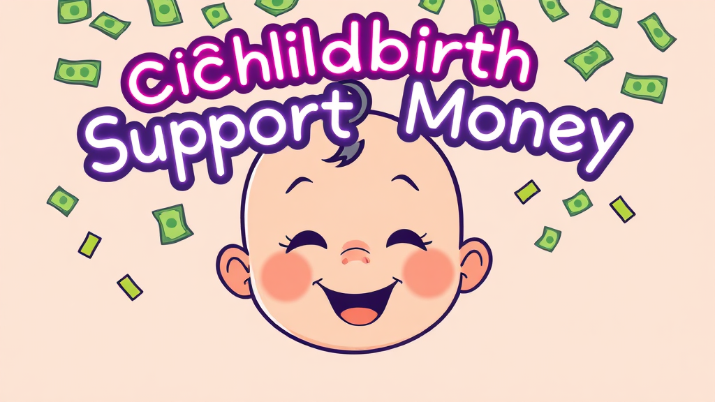 지역별 지원금 비교 (2024년) (cartoon 스타일)