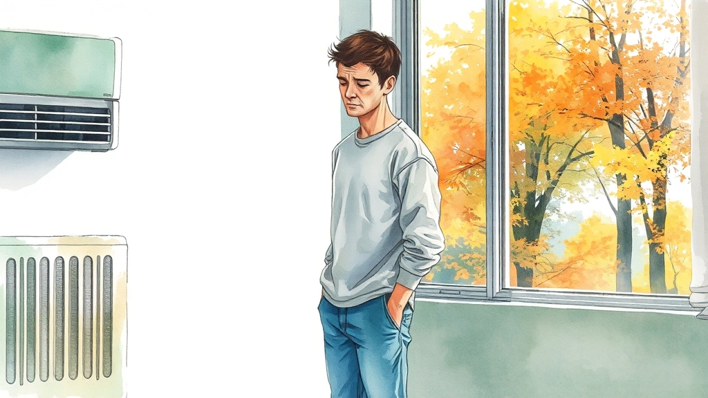 냉방병, 무엇일까요? (watercolor 스타일)