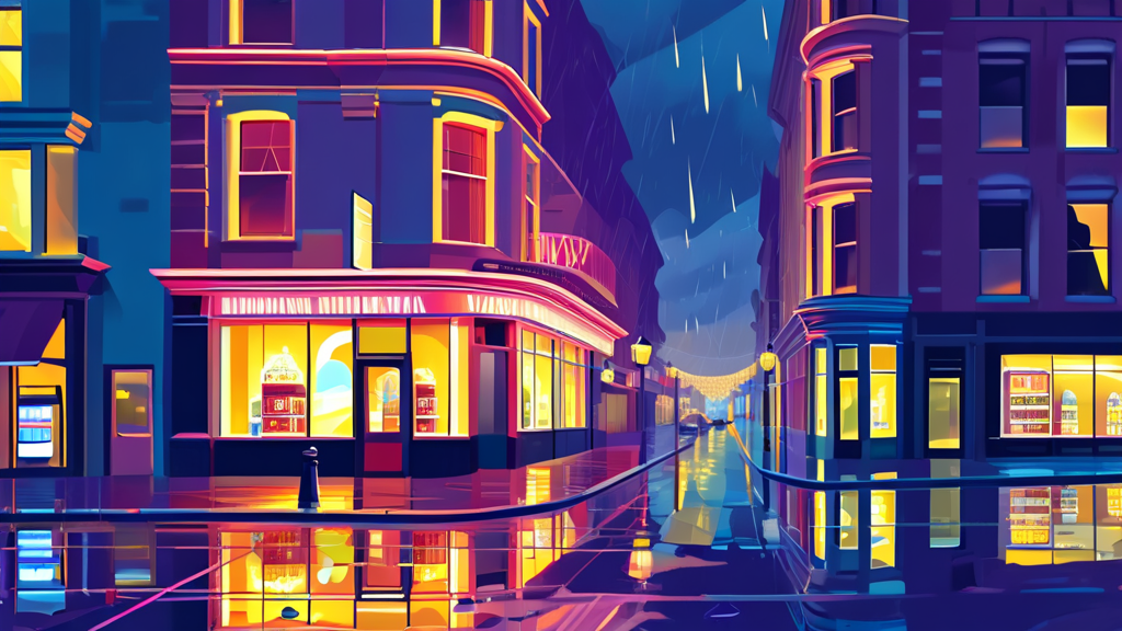 로또 1등 당첨의 비밀: 명당 판매점의 공통점 (illustration 스타일)