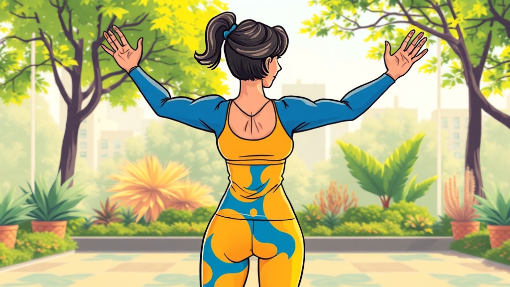 요실금, 운동과 생활 습관으로 개선해요 (cartoon 스타일)