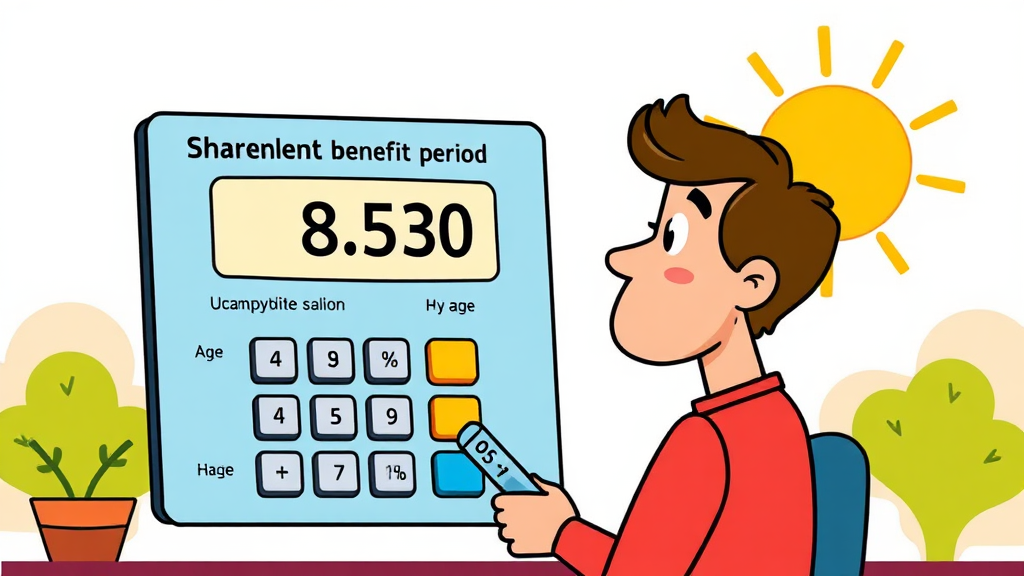 실업급여 지급액 및 수급 기간, 궁금증 해결 (cartoon 스타일)