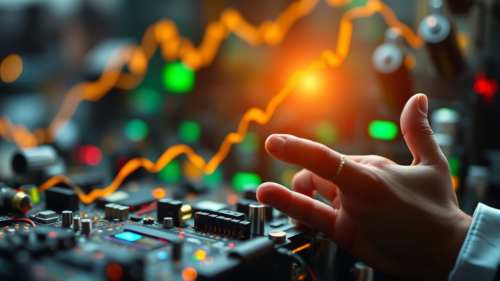 실적 분석 및 전망 (realistic 스타일)