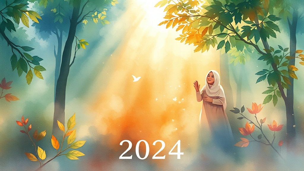 마음 건강, 지금 투자하세요 (watercolor 스타일)