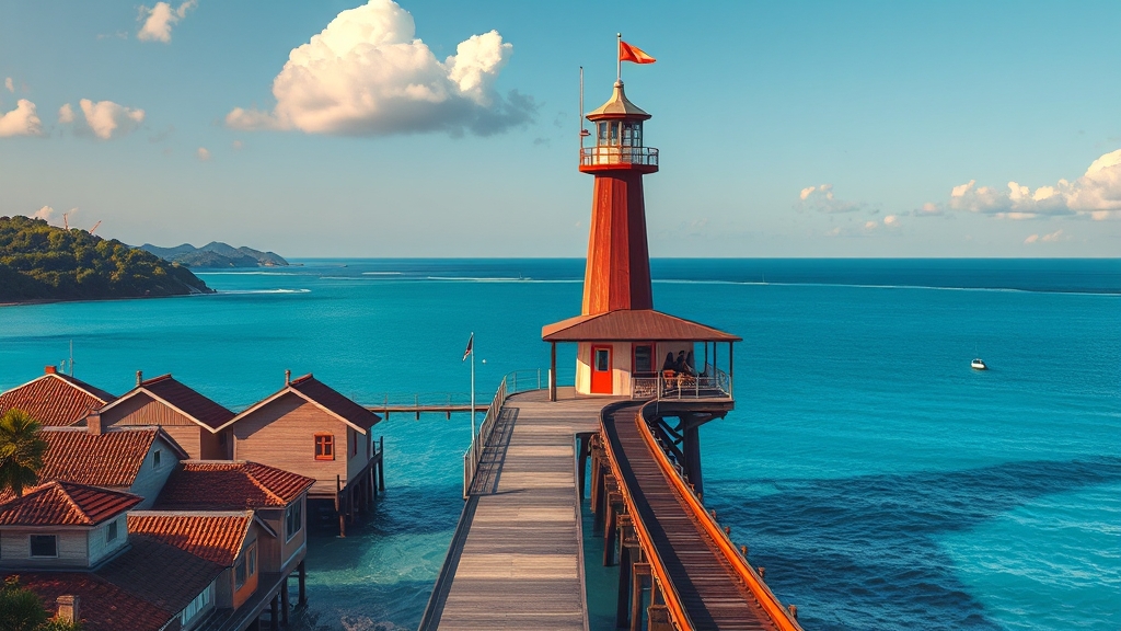 주변 관광 정보 (realistic 스타일)