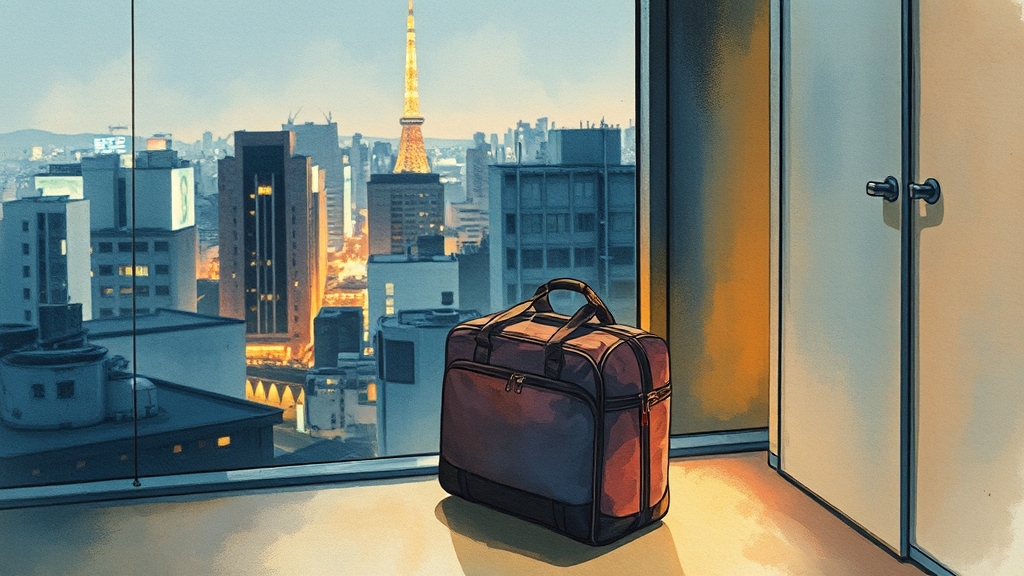 캡슐호텔, 왜 선택할까요? (watercolor 스타일)