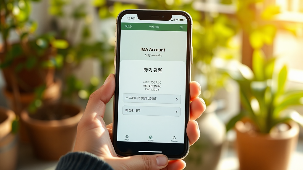 IMA 가입 방법 및 출시 정보 (realistic 스타일)