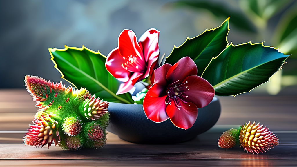 혈당 관리에 탁월한 두릅의 비밀 (realistic 스타일)