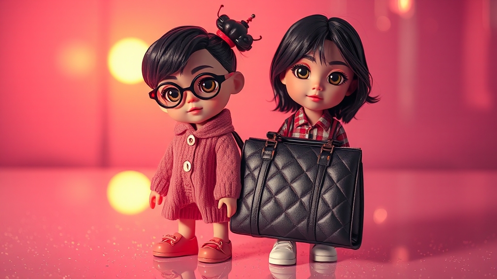 라부부 인형, 패션 트렌드를 이끌다 (realistic 스타일)