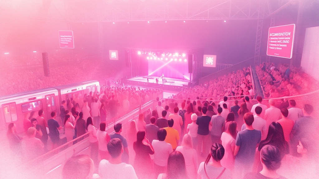 콘서트 관람, 이것만 알면 완벽 (watercolor 스타일)