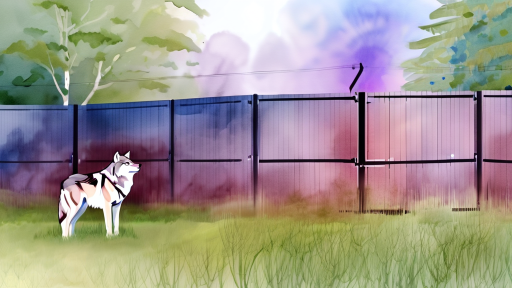 늑대 탈출 사건 이후: 재발 방지를 위한 제언 (watercolor 스타일)