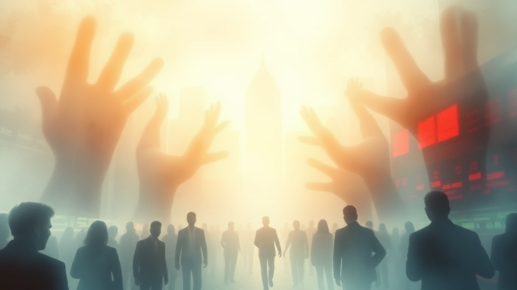 주식 시장 예상 반대: 정의와 작동 원리 (watercolor 스타일)