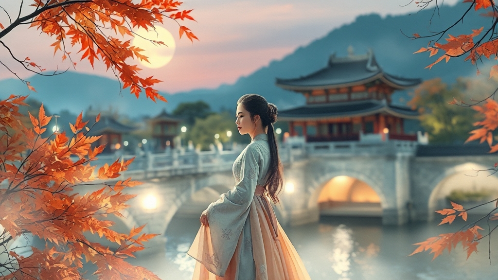 관람 팁: 동선, 촬영, 한복 (watercolor 스타일)