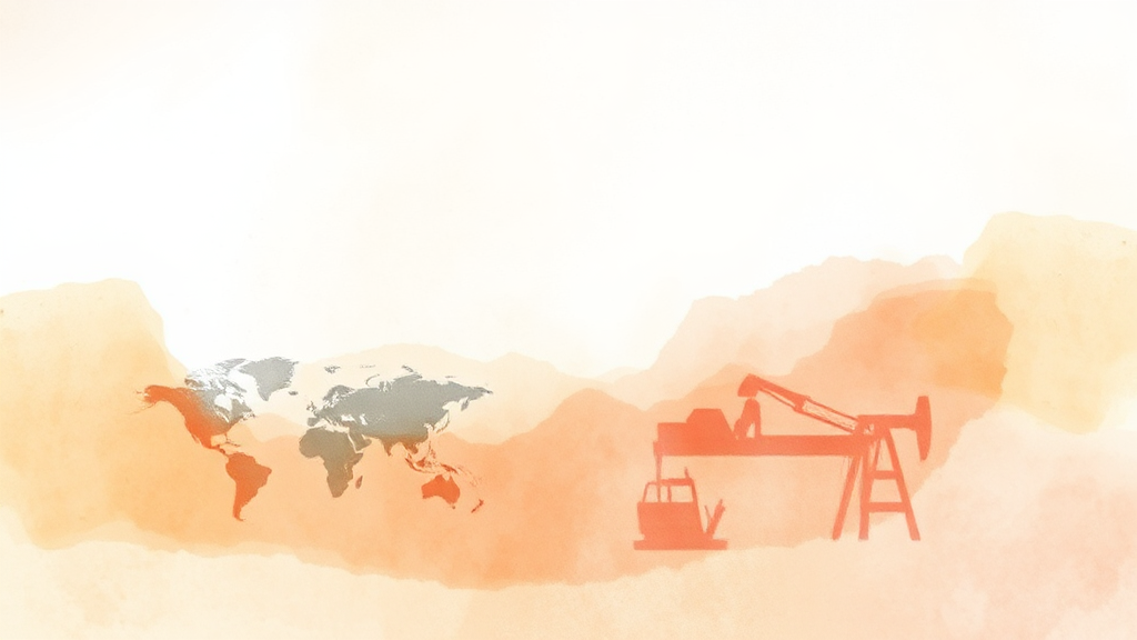 국제 유가 상승이 환율 및 금융 시장에 미치는 영향 (watercolor 스타일)