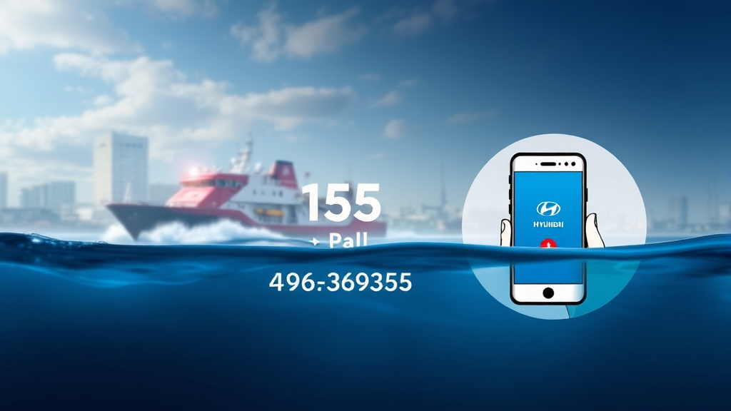 현대해상 긴급출동 서비스, 이것만 알면 끝! (대표번호 & 접수 방법) (realistic 스타일)