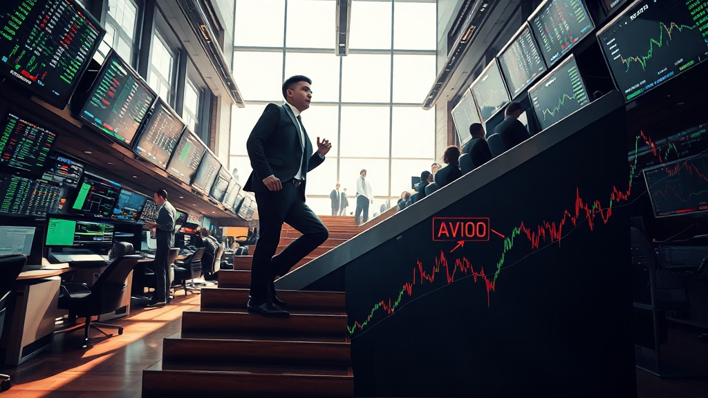 투자 리스크, 주의할 점은? (realistic 스타일)