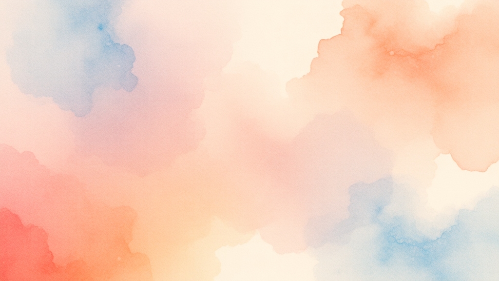 클로드, 미래는 더 밝다! (watercolor 스타일)