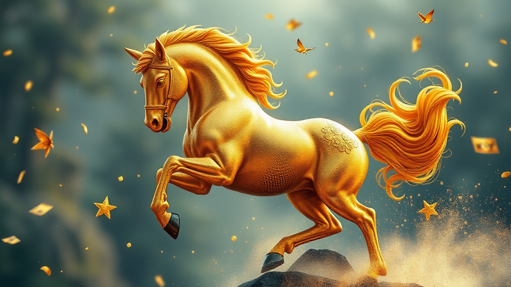 2026년 띠별 재물운 (realistic 스타일)