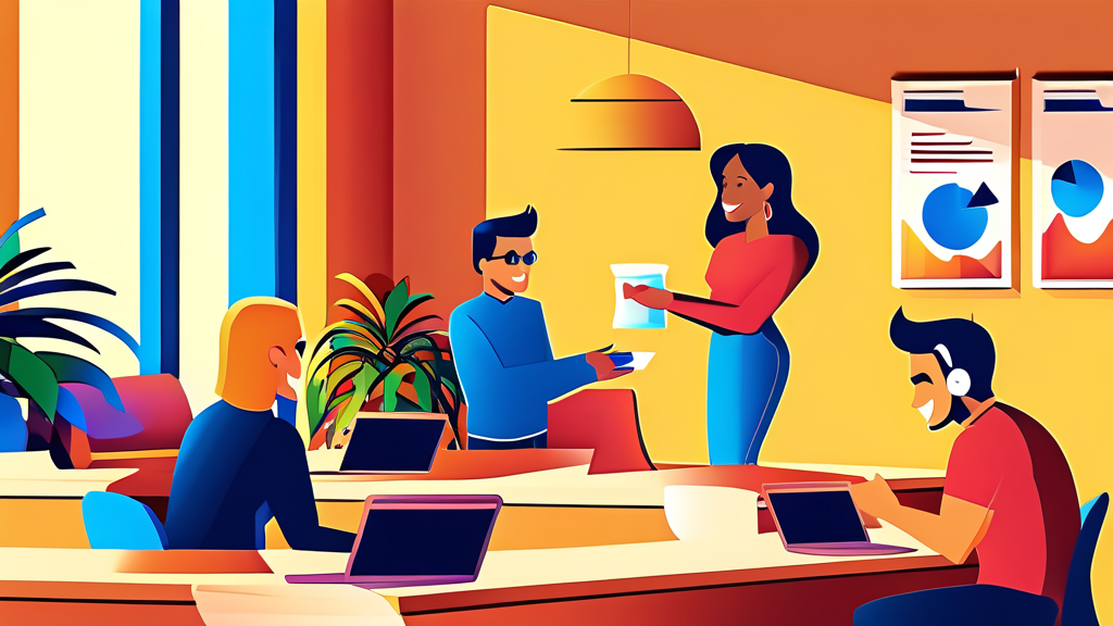 전화 및 방문 발급 방법 (cartoon 스타일)