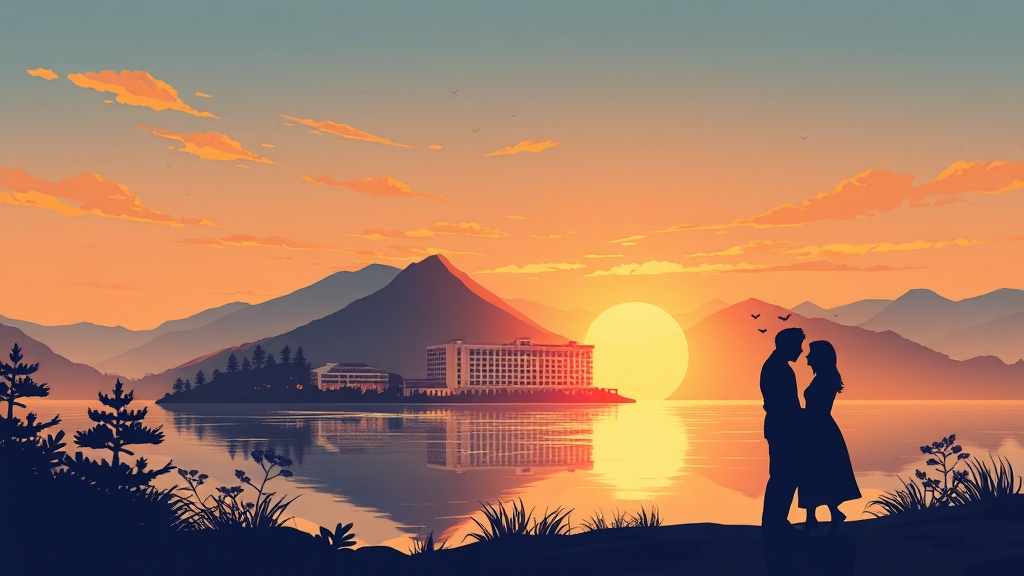 주변 관광 명소 & 액티비티 추천 (illustration 스타일)