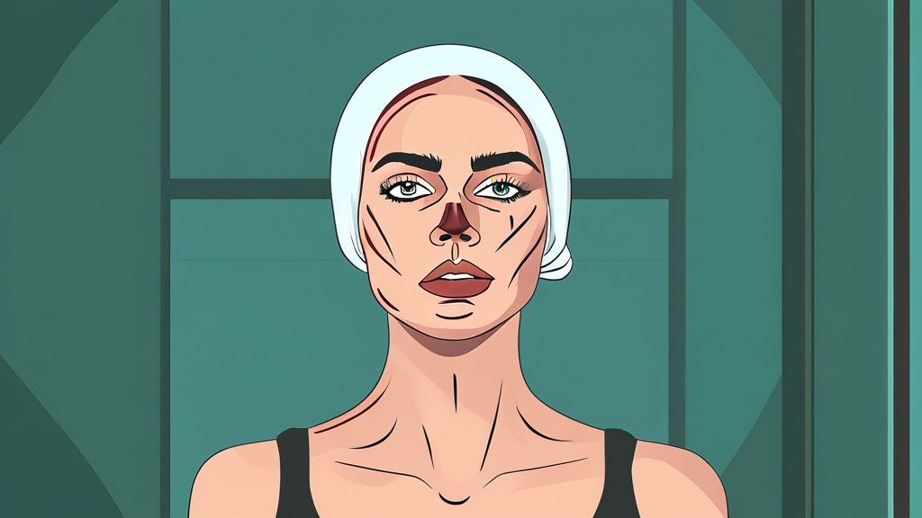 절개 모발이식: 방법, 장단점 및 회복 과정 (illustration 스타일)