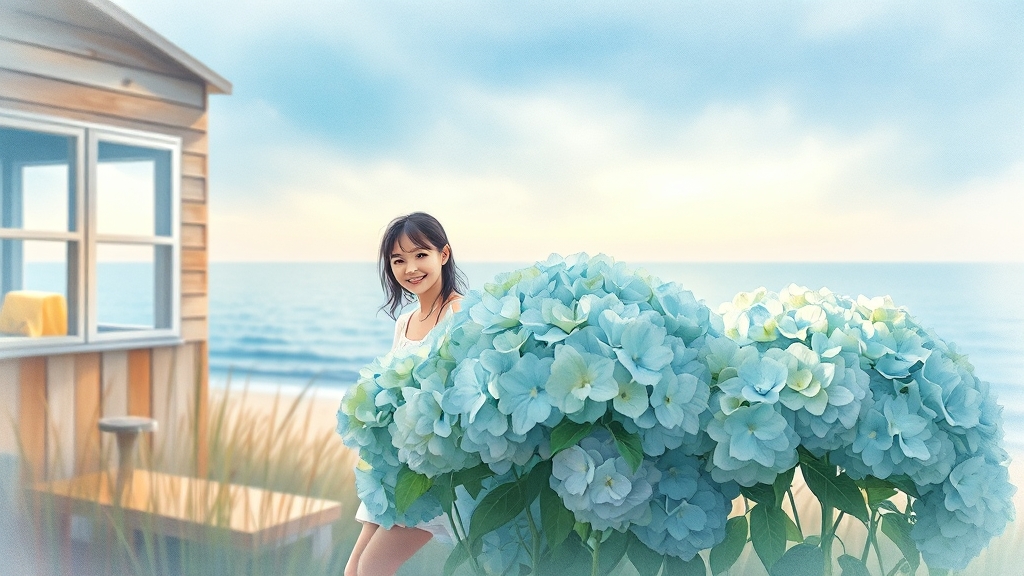 6월, 놓칠 수 없는 여행지 Top 10 (watercolor 스타일)