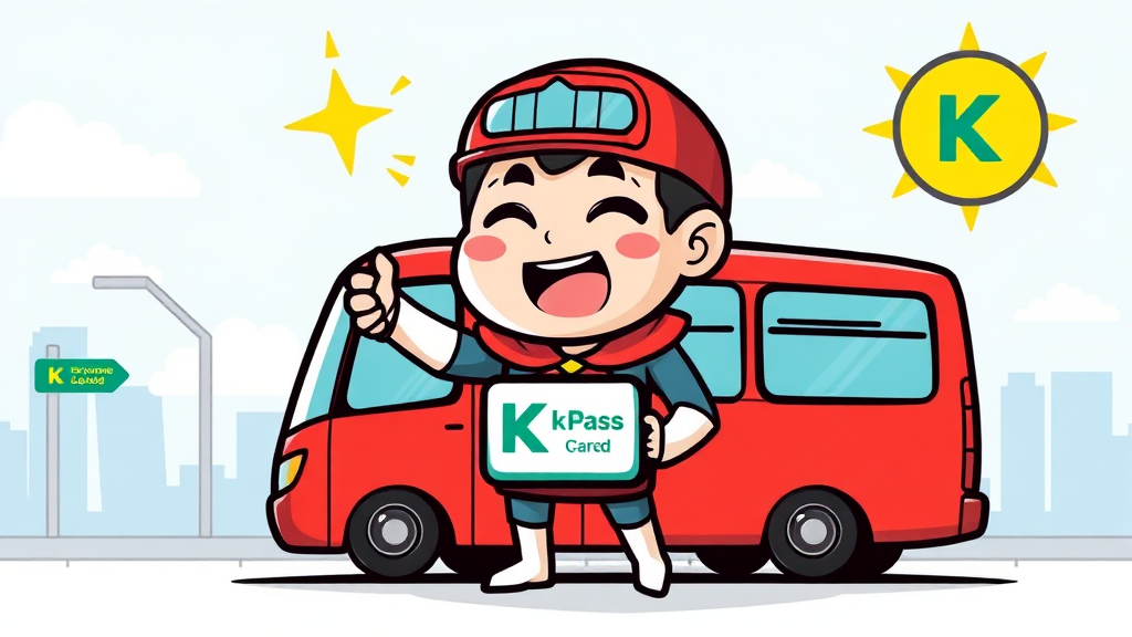 K패스 모두의 카드란? (cartoon 스타일)