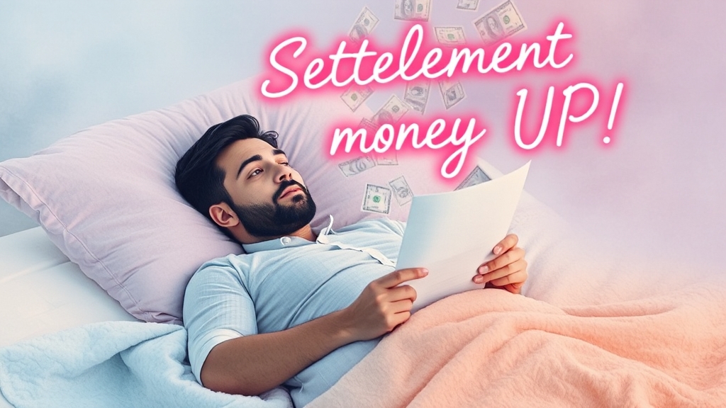 합의금 최대화 전략 및 노하우 (watercolor 스타일)