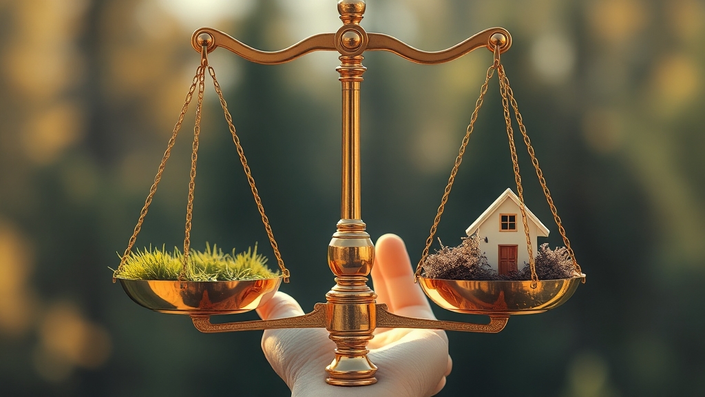 실거래가 vs 공시지가 (realistic 스타일)