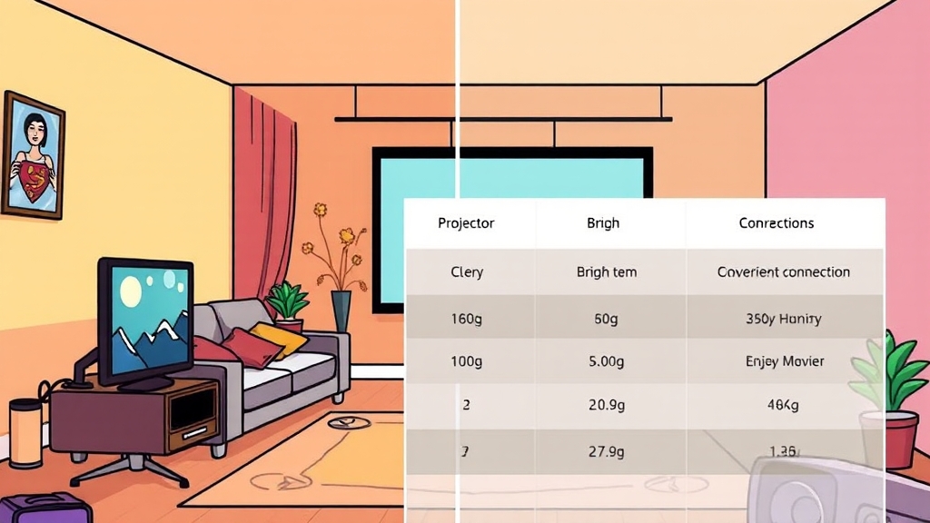 주요 스펙 비교 (cartoon 스타일)