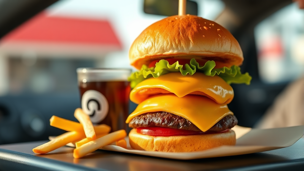 버거킹 베이비버거 등장! (realistic 스타일)