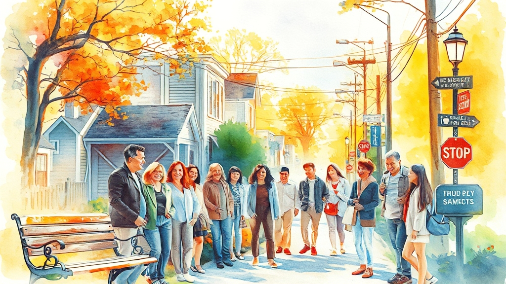 주민세, 왜 내야 할까? (watercolor 스타일)